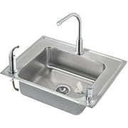 Elkay Drkad282250lc 28" Single Basin Drop-In Stainless Steel Utility Sink - Stainless