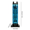 thumbnail image 4 of facefd Fishing Box Rod Holder External Adjustable Pole Storage Stand Inserting Device Rack Standing Bracket Carrying Upgrade Pink Sky Blue, 4 of 6