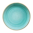 thumbnail image 5 of Aqua dia.10.5" Round Blue Porcelain Plate (Set of 4), 5 of 5