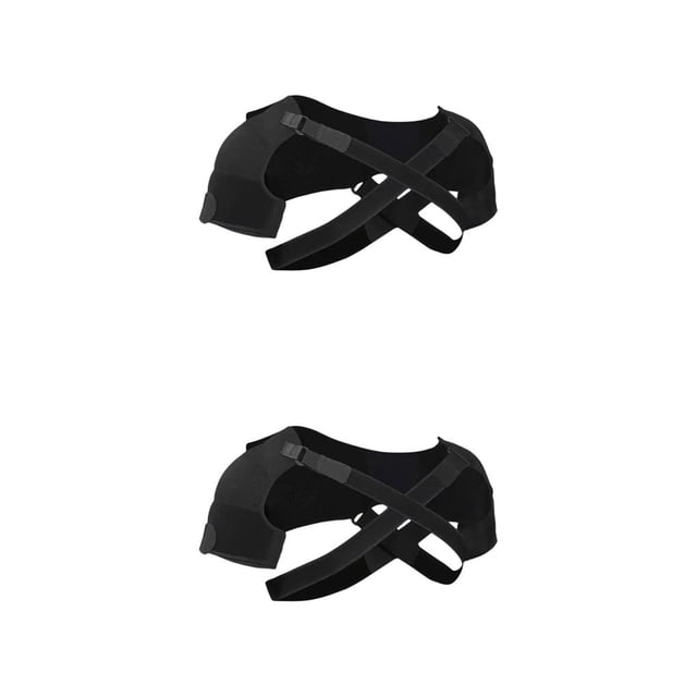 Sonducket Arnés de pecho de vendaje ajustable para hombres y mujeres con protector de doble hombro Type1