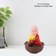 thumbnail image 3 of Nodding Monk Buddha Statue, Adjustable Sound, Multi Functional Use, Suitable for Versatile Decor, 3 of 7