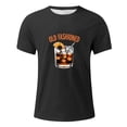 thumbnail image 1 of T-shirt Décontracté Ample à Col Rond à Manches Courtes pour Hommes, Imprimé, Populaire, 1 of 4