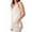 White, variant on Silk Lace Trim Camisole Tops for Women Satin Layering Tops Lace Patchwork Camis Tank White XL