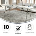 thumbnail image 5 of Flash Furniture Kathryn 8-Foot Bi-Fold Granite White Plastic Banquet and Event Folding Table with Carrying Handle, 5 of 16