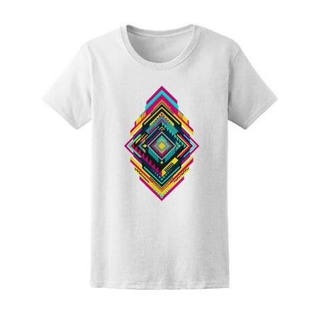 Abstract Eighties Decoration Tee Women's -Image by Shutterstock