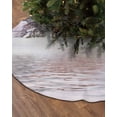 thumbnail image 2 of Christmas Elk Christmas Tree Skirt 48 Inches Large Christmas Skirt Tree, Winter Snowflake Xmas Tree Deer Tree Skirt Christmas Decorations for Fireplace Party Holidays Indoor Outdoor, 2 of 7