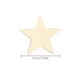 thumbnail image 2 of Adorno de madera colgante de estrella de madera DIY con paquete de decoración artesanal de madera hecha en casa, 2,5 cm 300 piezas Advancent HA7429-01B, 2 of 6