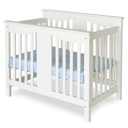Baby Mod - Mini Roxanne 2-in-1 Convertible Crib, Antique White