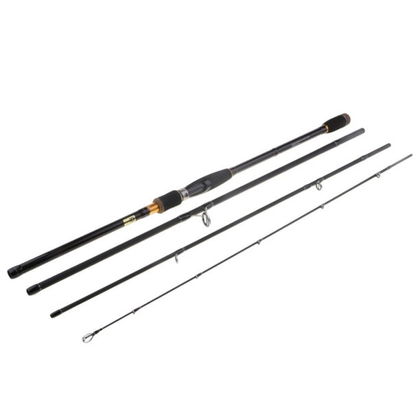 Surf Fishing Rod 4 Pieces Travel Fishing Rod 9.8ft - 6PCS Fishing Pole Hook  Keepers - Spoon Holders SML 