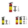 thumbnail image 3 of Youkk Metal Remote Control Toys Modified Parts Maintenance Accessories Replacement for Axial SCX10 Red+Dark Green 1Set, 3 of 6