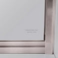thumbnail image 3 of Sunny Shower 60 in. W x 57.4 in. H Double Sliding Tub Door 1/4 in. Frosted Glass in Brushed Nickel Finish, 3 of 9