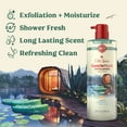 thumbnail image 3 of Old Spice Men's Body Wash for Men, Sandalwood and Aloe Vera, 24/7 Shower Fresh, 18 oz, Exfoliation + Moisturization, 26oz, 3 of 11
