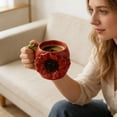 thumbnail image 4 of Gifts for Women Valentines Day Mothers Day Birthday Anniversary Gift Flower Coffee Mug, 4 of 6