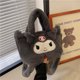 thumbnail image 2 of Sanrio-Bolso de hombro con figura de Anime para mujer y niña, bolsa de mano Kawaii Kuromi Melody de felpa, bolsa de cosméticos, bolsa de almacenamiento de viaje de Hello Kitty, regalos, 2 of 4
