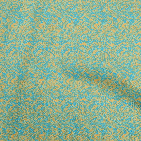 oneOone Cotton Poplin Twill Orange Fabric Block Quilting Supplies Print Sewing Fabric By The Yard 56 Inch Wide-F3
