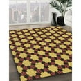 thumbnail image 3 of Ahgly Company Tapis Rectangulaire Lavable en Machine Intérieur Transitionnel Jaune Profond, 5 Pieds x 8 Pieds, 3 of 7