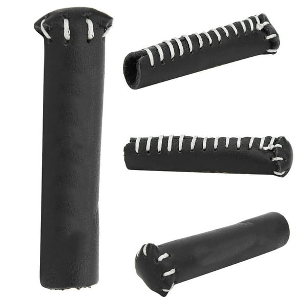 Snooker Cue Tip Cover, Snooker Accessories Durable Leather Billiard Cue Tip Cover, For Lovers Enthusiast Professionals Athlete Black