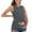 Dark Gray, variant on Bixock Tops for Pregnant Women,Basic Tops for Pregnant Women,Ladies Fashion Solid Color Print Sleeveless Pregnant Woman Casual Vest Clothe Top