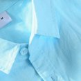 thumbnail image 3 of NOLDARES Men's Long Sleeve Button Up Shirt Free Untucked Dress Shirt Casual Denim Shirt(Blue,S), 3 of 7