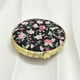 thumbnail image 2 of Wartleves Mini espejo de maquillaje compacto de bolsillo con diseño floral, portátil, de dos caras, lote J6, 2 of 6
