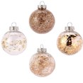 thumbnail image 3 of Clear Christmas Ornaments,Happon 30 Pcs Christmas Ball Decorations,2.36 inch Fillable Christmas Ornaments,Plastic Filling Ball Ornaments for Xmas Holidays Party Decoration,Tree Ornaments,and Events, 3 of 7