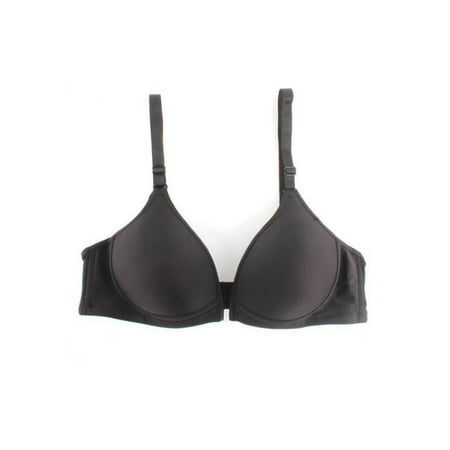 

Babula Women Front Closure Wireless Seamless Push Up Bra