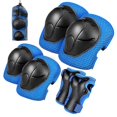 thumbnail image 3 of Kids Protective Gear Set,7 In 1 Helmet, Knee Pads & Elbow Pads Wrist Guard Protector For Scooter, Skateboard, Bicycle, Inline Skating, 3 of 5
