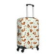 thumbnail image 3 of Daiia Squirrel Playing Luggage Cover, Thickened Washable Travel Luggage Covers, Elastic Unique Baggage Covers for 18-20 inch Luggage-Small, 3 of 9