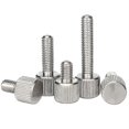 thumbnail image 1 of Knurled Stainless Steel Thumb Screw M3 M4 M5 M6 Flat Head Thumbscrew Bolt 20pcs, 1 of 2