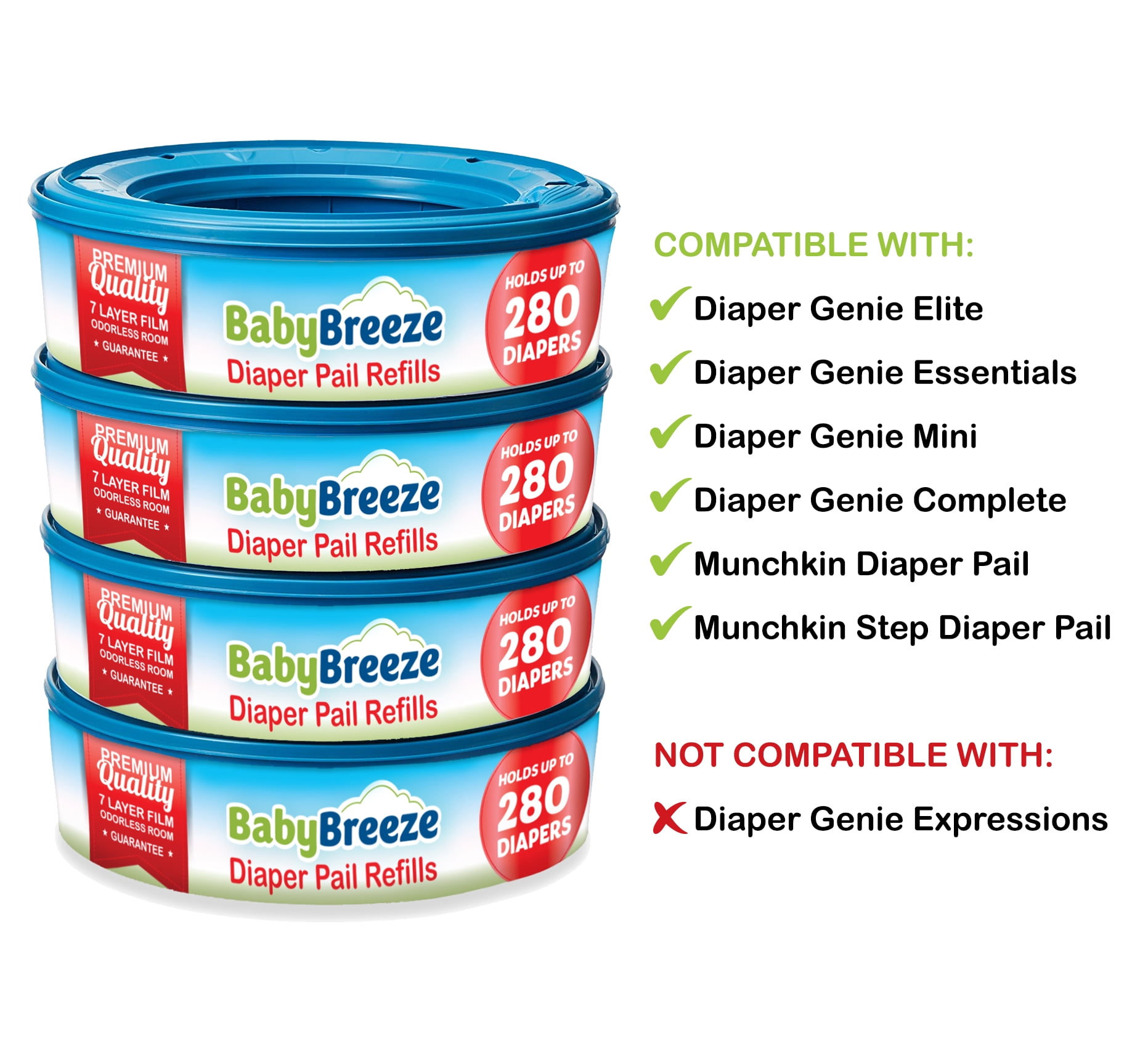 walmart diaper genie refills