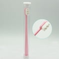 thumbnail image 4 of Qarigey Cepillo de flexible con agarre de caja Suministros para el cuidado Mango ergonómico Herramienta de limpieza oral para cuidado de los oídos Rosa/Forma de onda/Caja, 4 of 6