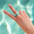 thumbnail image 4 of Enso Rings Wave Series Silicone Ring - 4 - Slate, 4 of 4
