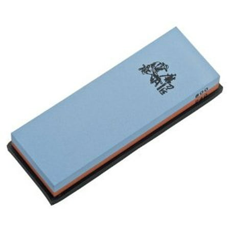 MAGNUM Whetstone 240/800 Knife Sharpening Stone, 2.3-Ounce, Blue Multi-Colored