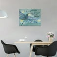 thumbnail image 2 of Dragonfly Wall Art Green Dragonfly Pictures Wall Decor Farmhouse Rustic Dragonfly Lotus Flower Canvas Painting Prints Modern Artwork Decoration for Bathroom Bedroom Living Room 16"x12", 2 of 6