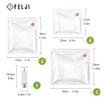 thumbnail image 2 of LYSSA -10 Pack Food Vacuum Sealer Bags With Hand Pump Bpa-Free Fits Foodsaver Sous Vide, 2 of 6