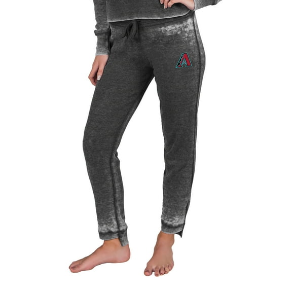 Women's Concepts Sport Charcoal Arizona Diamondbacks Resurgence Waffle Knit Pants