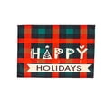 thumbnail image 1 of Inteprter Manteles individuales de Navidad para fiesta, banquete, comedor, posavasos, patrón impreso, cubierta de escritorio, adorno, decoración de Kits de decoración para fiestas Letras Inteprter HA068892-02, 1 of 6