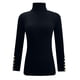 thumbnail image 5 of Suéter de cuello alto para mujer, suéter de punto de manga larga con botones de color liso, suéter base, suéter de cuello alto, suéter de poliéster para mujer, 5 of 5