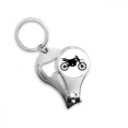 thumbnail image 1 of motorcycle mechanical illustration pattern nail nipper key chain bottle opener clipper, 1 of 3