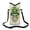 Beige and Green - Skull Shamrock, variant on LedBack Skull Print Cell Phone Pouch Bag Rose Butterfly Print Cellphone Bag Waterproof Neoprene Phone Sleeve Pouch for iPhone Samsung, 8'' x 4''