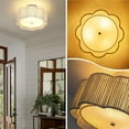 thumbnail image 5 of Glitnous Rattan Ceiling Light Fixtures Boho Flush Mount Light Fixtures Ceiling Light Modern Rattan Chandelier Lighting, 5 of 7