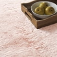thumbnail image 3 of Safavieh Faux Sheep Skin Alexus Geometric Area Rug, Light Pink, 3' x 5', 3 of 12