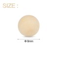 thumbnail image 2 of 700 Pack Round Wood Balls 8mm Diameter Unfinished Solid Wooden Beads, 2 of 6