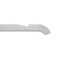 thumbnail image 2 of NAHANCO 9101750 Acrylic Top Hanger, 17", White (Pack of 50), 2 of 3