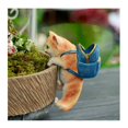 thumbnail image 1 of Animal with Backpack Flowerpot Statue Vivid Appearance Planter Sculpture for Garden Flower Pots Decor, 1 of 2