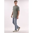 thumbnail image 3 of No Boundaries Men's & Big Men's Longline Curved Hem Elongated Tee Shirt, 2-Pack, Sizes XS-5XL, 3 of 7