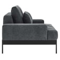 thumbnail image 2 of Modern Minimalist Fabric Loveseat: Comfortable, Stylish, and Easy Assembly, 2 of 3