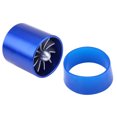 thumbnail image 3 of Air Intake Turbonator, Air Intake Super Charger,  Aluminum Alloy Material Blue For Your Vehicle Most Vehicle With Natural Intake, 3 of 8