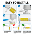 thumbnail image 4 of FINAQUA 4-in-1 Aquarium Filter with Multi-Layer Filtration, Adjustable Oxygenation & Wavemaker, Ultra-Quiet Water Circulation Pump 225GPH for 10-75 Gallon Fish Tanks, 4 of 7