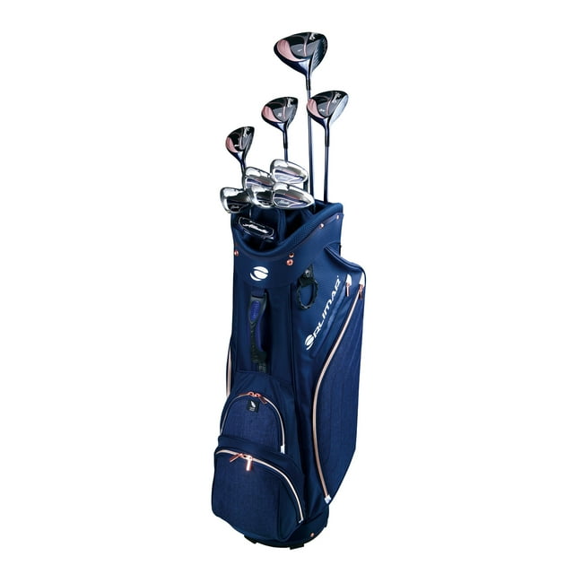 Orlimar Golf Women's Allante Premium Complete Set with Cart Bag, Graphite Ladies